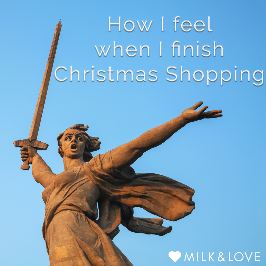 Christmas Meme - finish christmas shopping