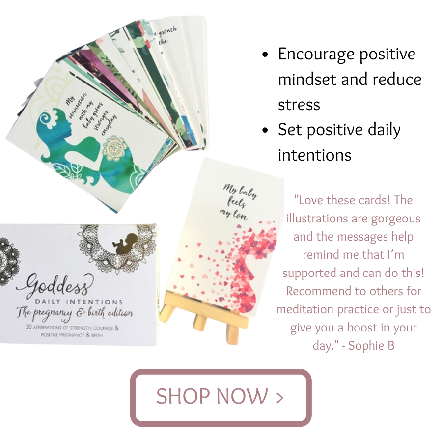 Pregnancy Affirmation Cards for Mother to Be