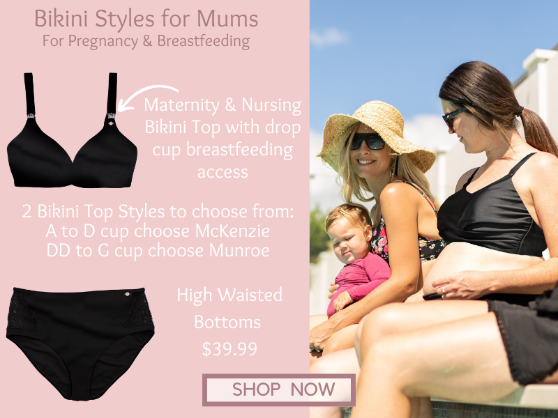 Maternity Bikini wth Breastfeeding Access