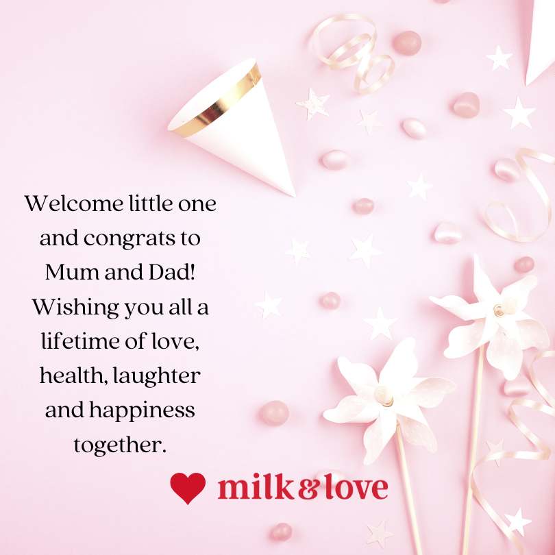 Congratulations On Your Baby! 55 New Baby Wishes, Messages And Quotes -  Milk And Love