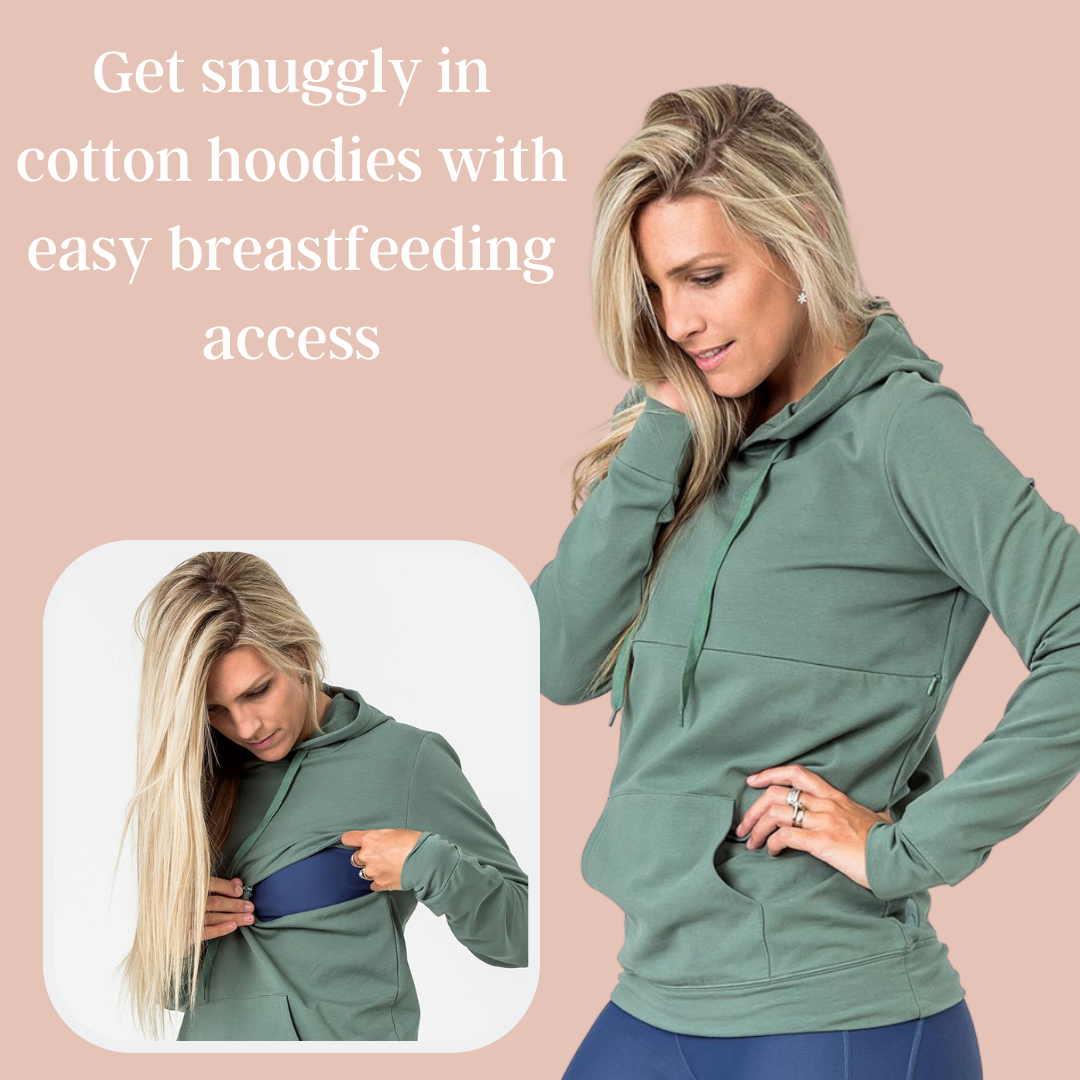 winter dressing for breastfeeding mums 
