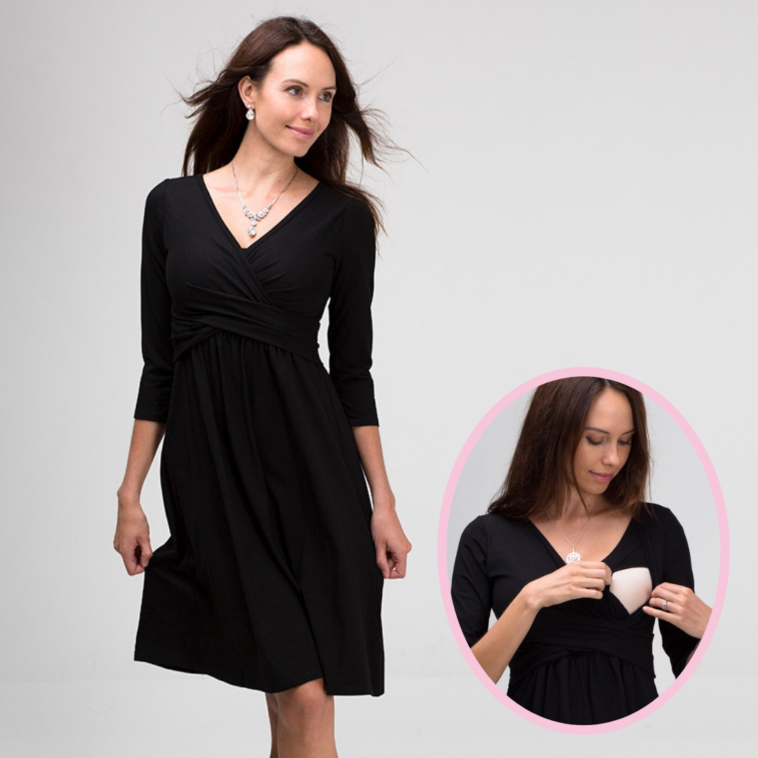 casual breastfeeding dresses