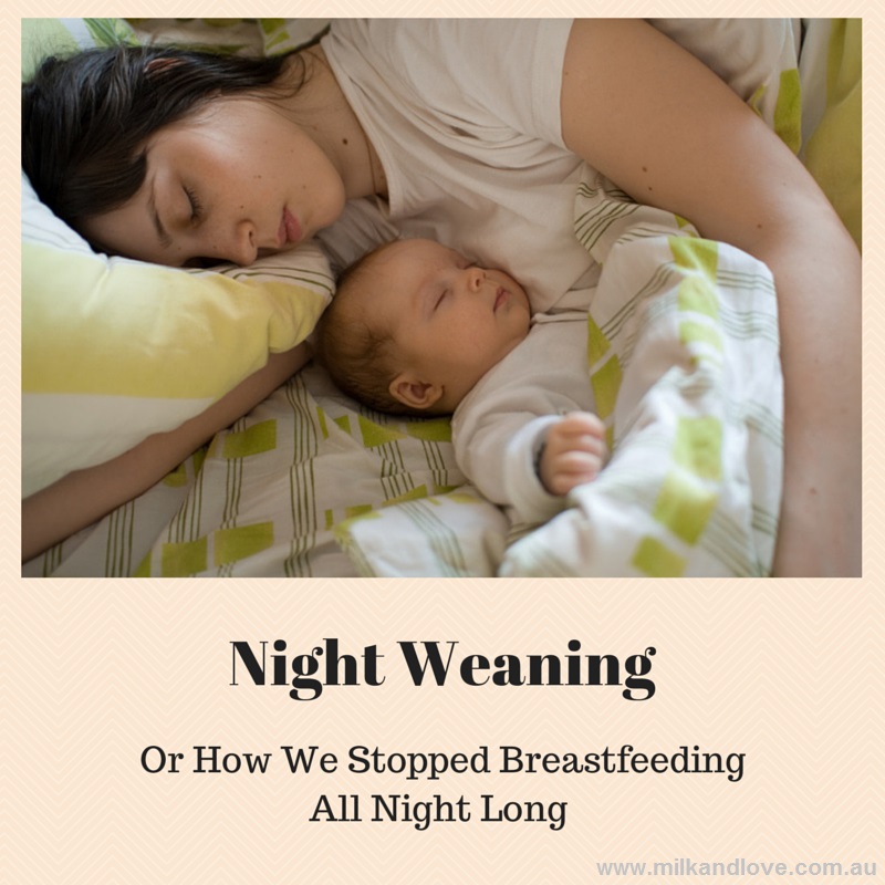 weaning baby from night feedings